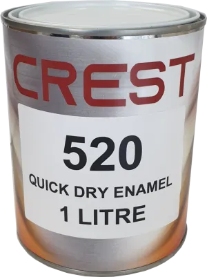 1 Litre Quick Dry Enamel GRP 2 Mixed Colour