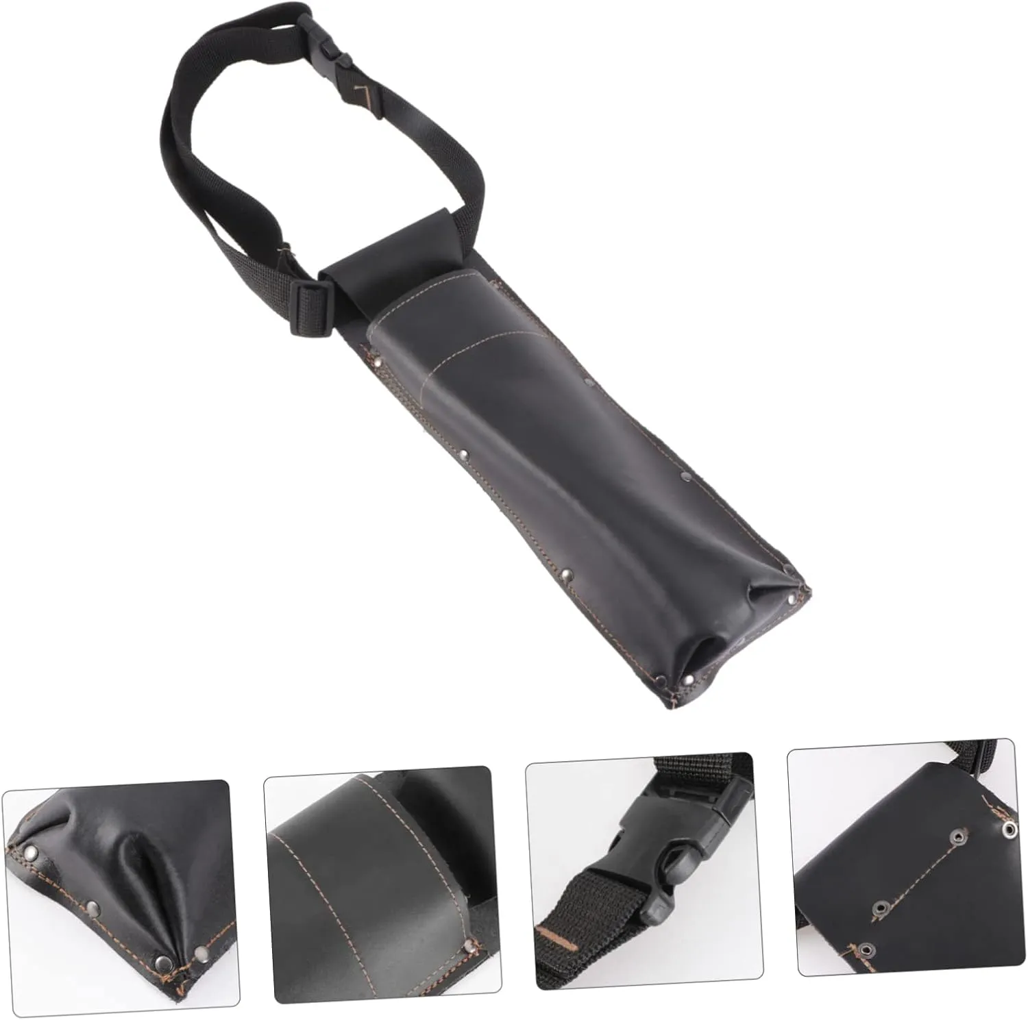 2 Pcs Welding Rod Bag Welding Rod Container Scalding Fireproof Cowhide Material