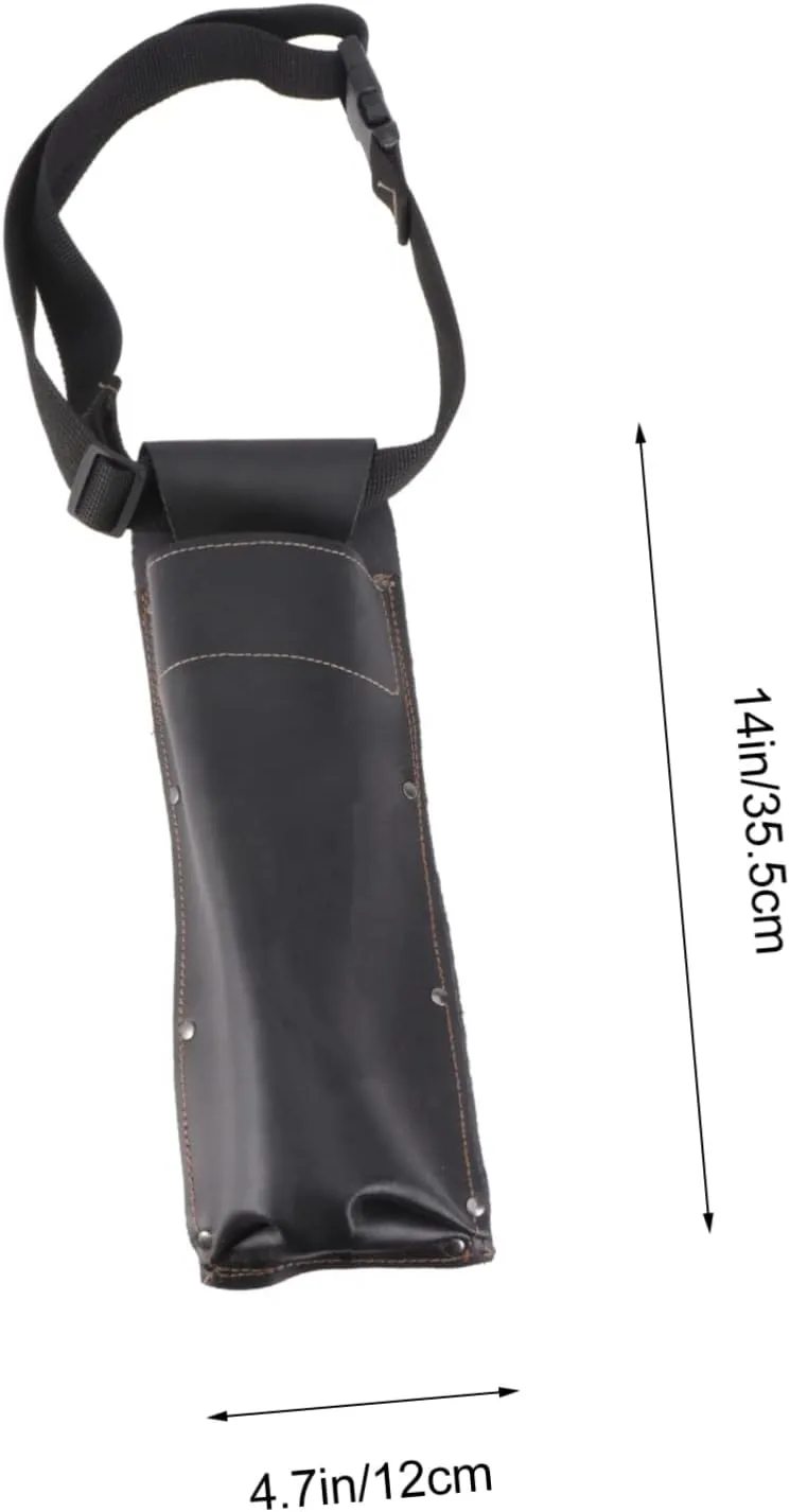 2 Pcs Welding Rod Bag Welding Rod Container Scalding Fireproof Cowhide Material