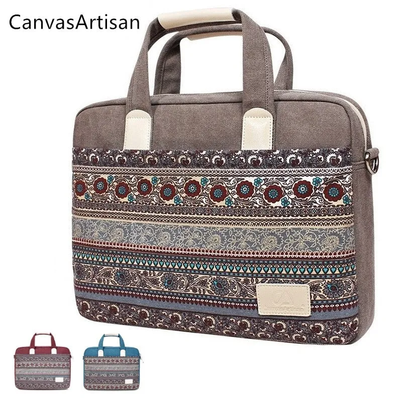 2019 New Brand Bohemia Messenger Bag For Laptop 15.6 inch