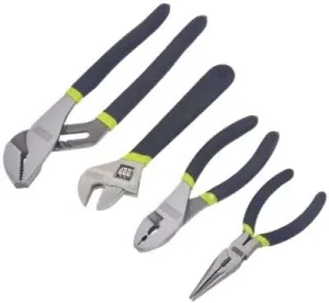 213169 Master Mechanic, 4Piece, Pliers & Wrench Set