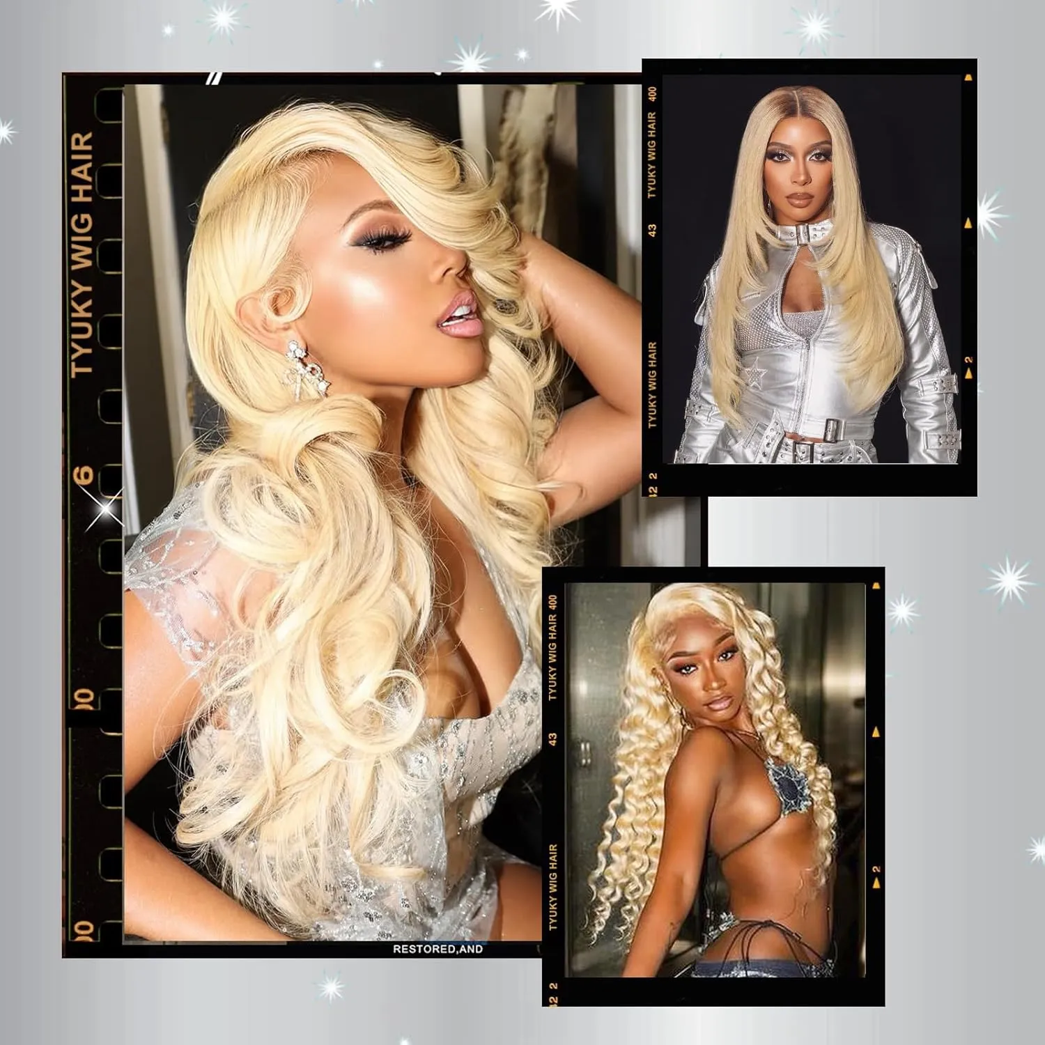 28 Inch 613 13x6 Lace Front Wig Human Hair 200 Density Body Wave Blonde HD Lace Front Wigs Human Hair Pre Plucked Blonde Wig Human Hair 613 Lace Frontal Wigs Human Hair