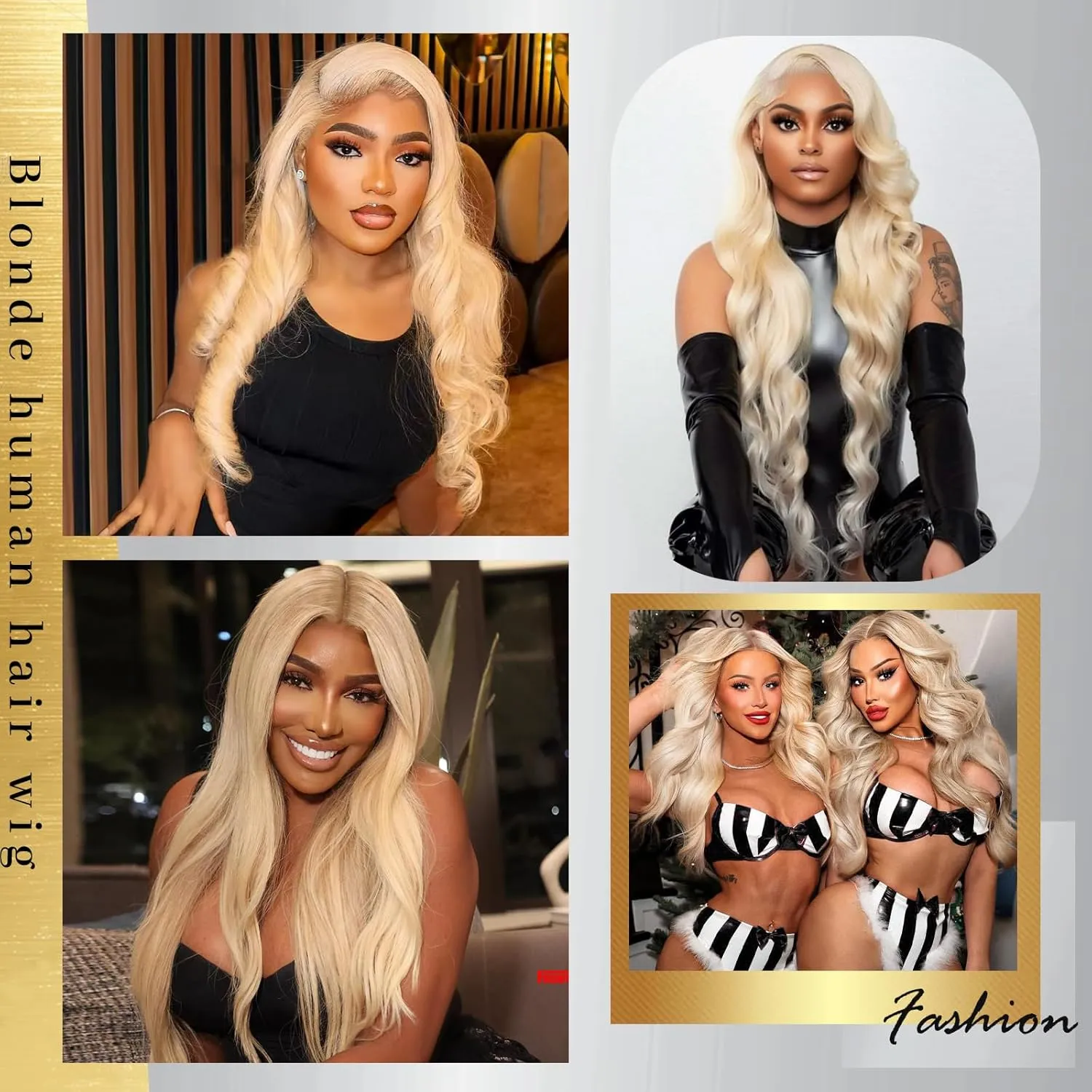 28 Inch 613 13x6 Lace Front Wig Human Hair 200 Density Body Wave Blonde HD Lace Front Wigs Human Hair Pre Plucked Blonde Wig Human Hair 613 Lace Frontal Wigs Human Hair
