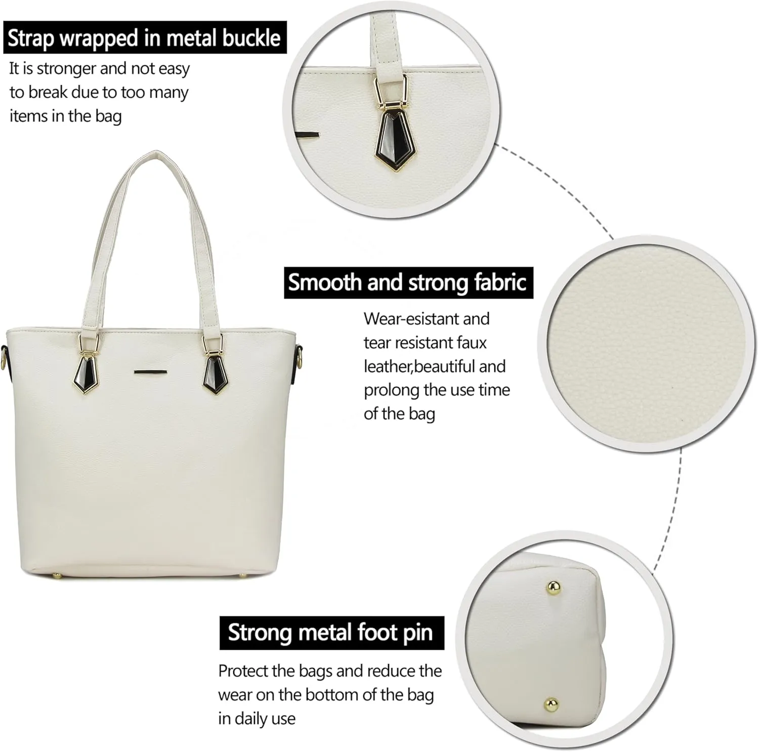 2E-youth Designer Purses and Handbags for Women Satchel Shoulder Bag Tote Top Handle Bag