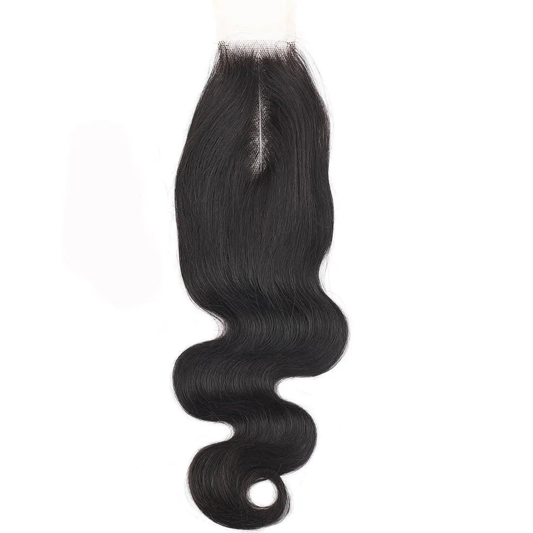 2x6 Human Hair HD Transparent Lace Closure Body Wave Skinlike14inch100% Virgin 2x6 Human Hair Middle Part Kim K Closure Brazilian 2x6 Body Wave HD Closure Natural Black glueless pre plucked bleached