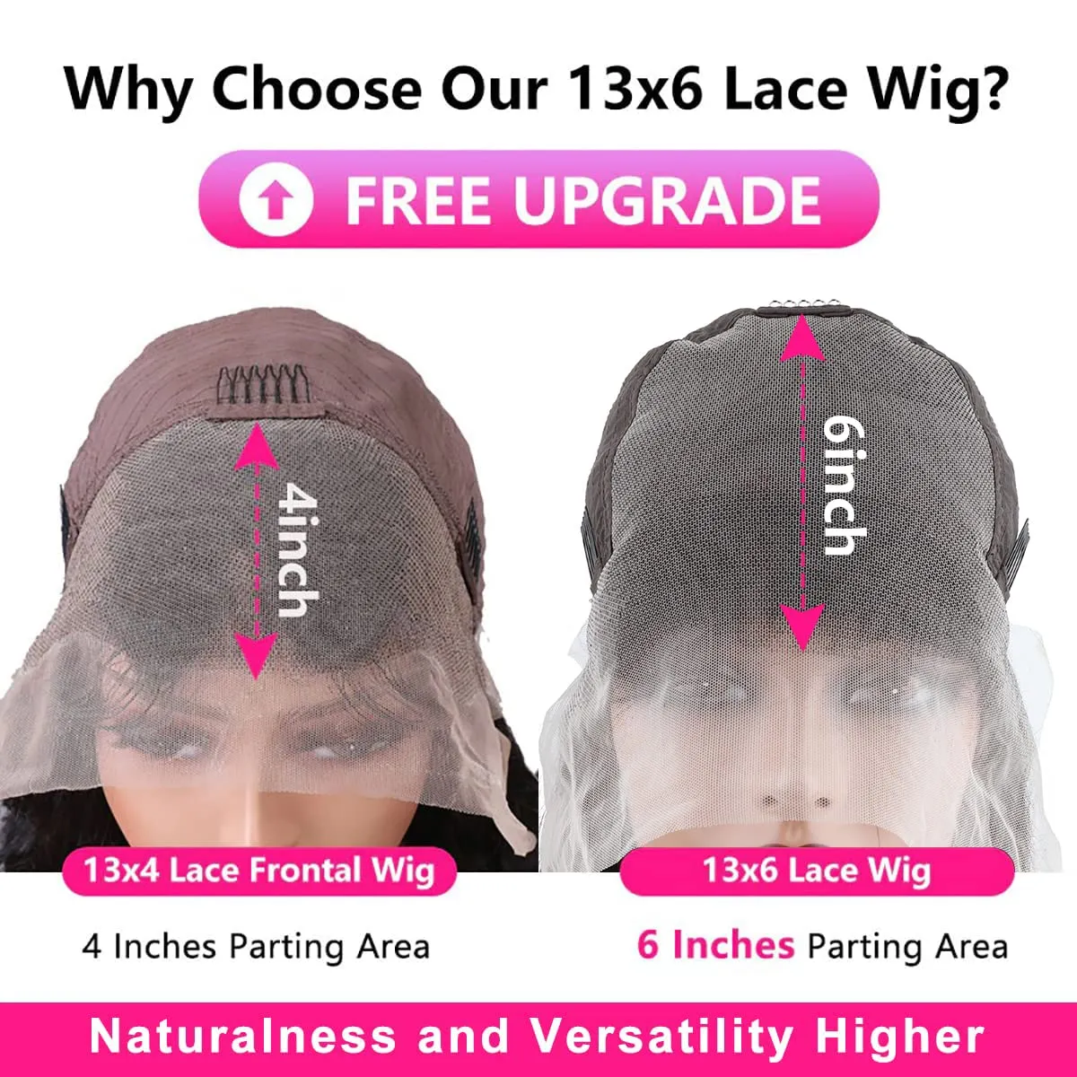 30 Inch Straight Lace Front Wig Human Hair 13x6 Straight HD Lace Front Wigs Human Hair Wigs for Women Pre Plucked 180% Density Straight Lace Frontal Wigs Human Hair Natural Black