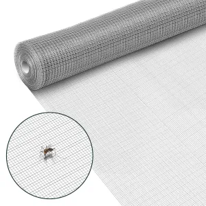 304 Stainless Steel Woven Wire Mesh Roll, 22 Mesh 120x50 Inches Hardware Cloth Window Screen Mesh Hole Size 1mm - Prevents Entering Mice, Snakes, Hornets, Rodents | Easy to Cut and Install