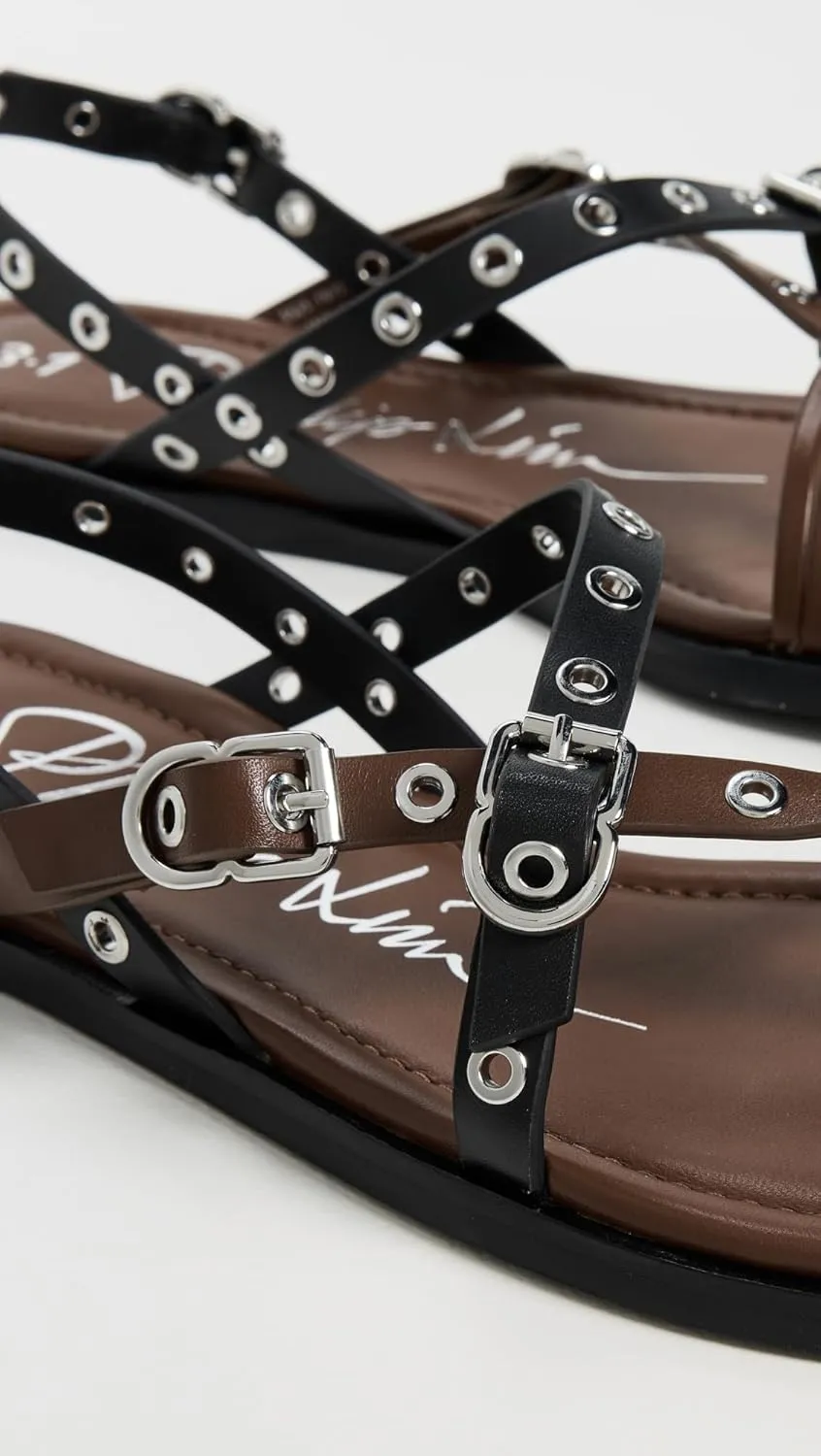3.1 Phillip Lim Women's Multi-Strap Rivet Sandals