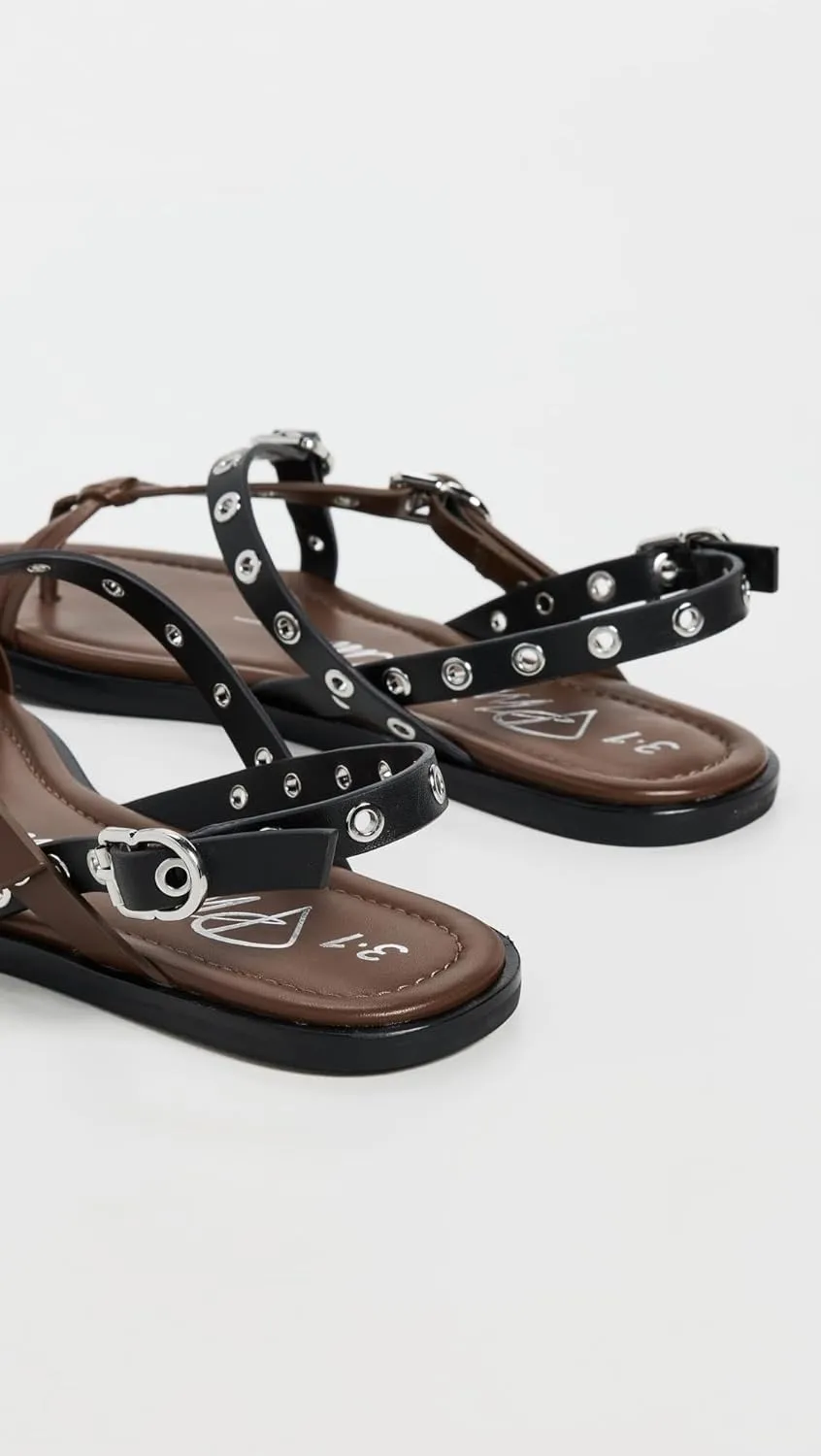 3.1 Phillip Lim Women's Multi-Strap Rivet Sandals