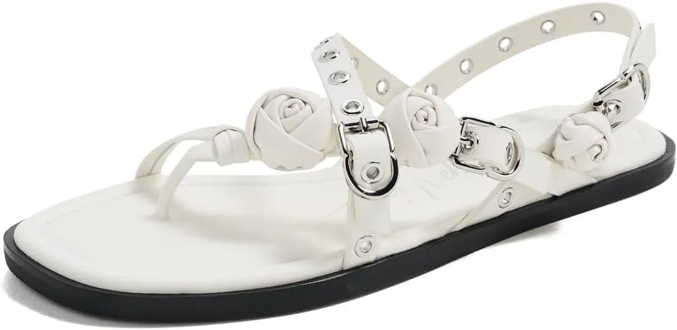 3.1 Phillip Lim Women's Multi-Strap Rivet Sandals