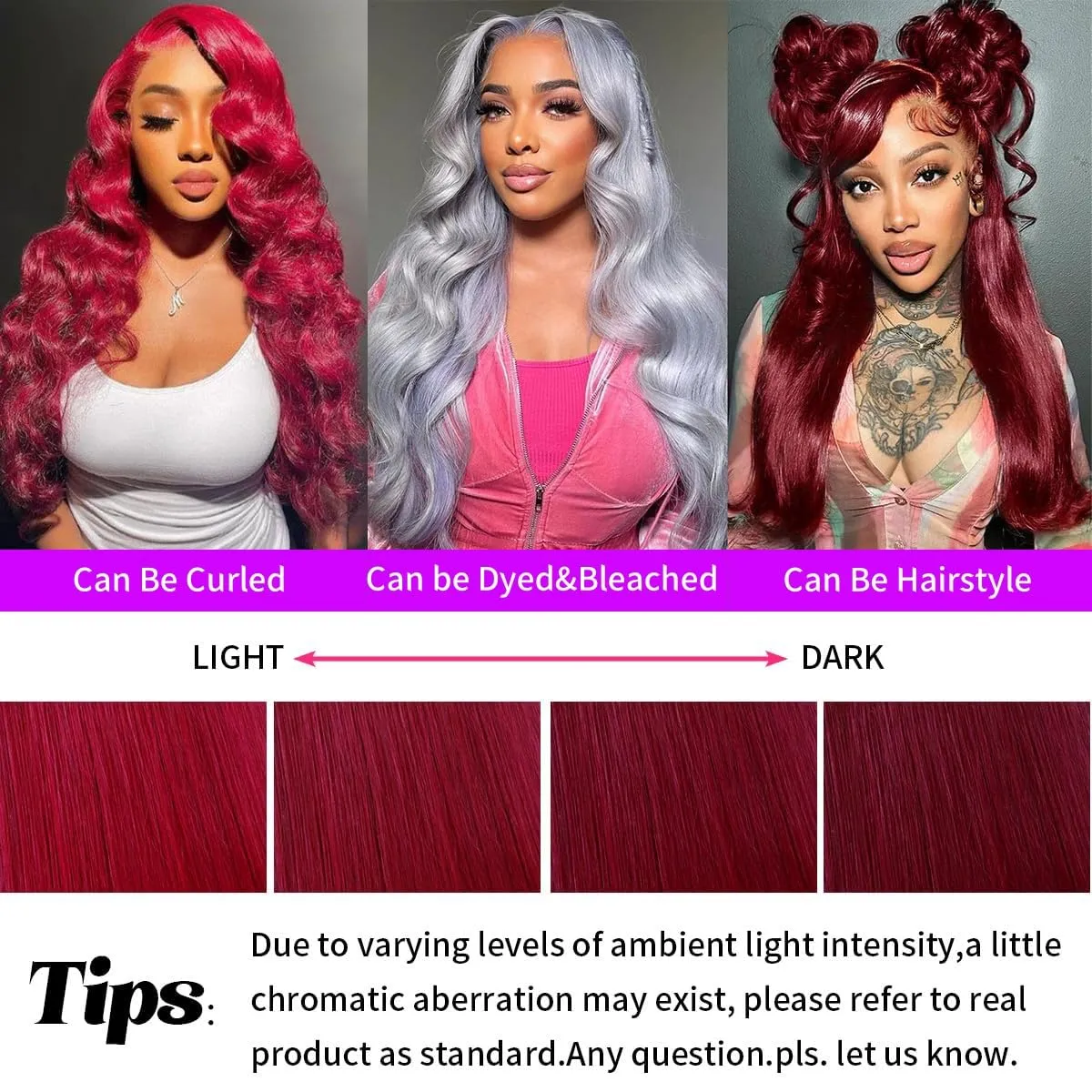 34 Inch 99J Burgundy Lace Front Wigs Human Hair 200% Density 13x6 Straight Lace Front Wigs Human Hair Pre Plucked Red Lace Frontal Wig for Women Glueless Human Hair Wig Pre Plucked with Baby Hair