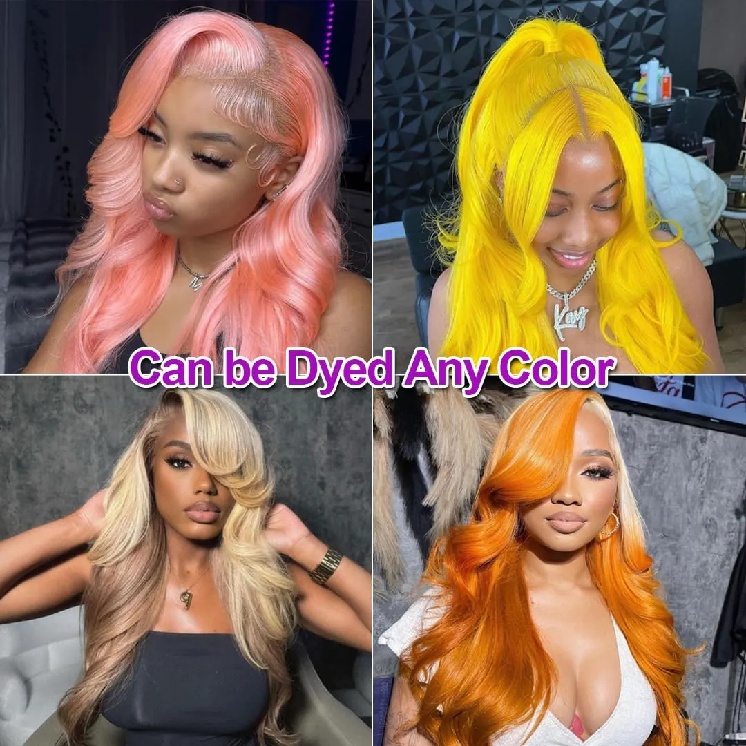 360 Wig Human Hair Full Lace 613 Lace Front Wig Human Hair 20 Inch 360 Lace Front Wigs Human Hair 200 Density HD Lace Front Wigs Human Hair Pre Plucked Body Wave Blonde Wig Human Hair