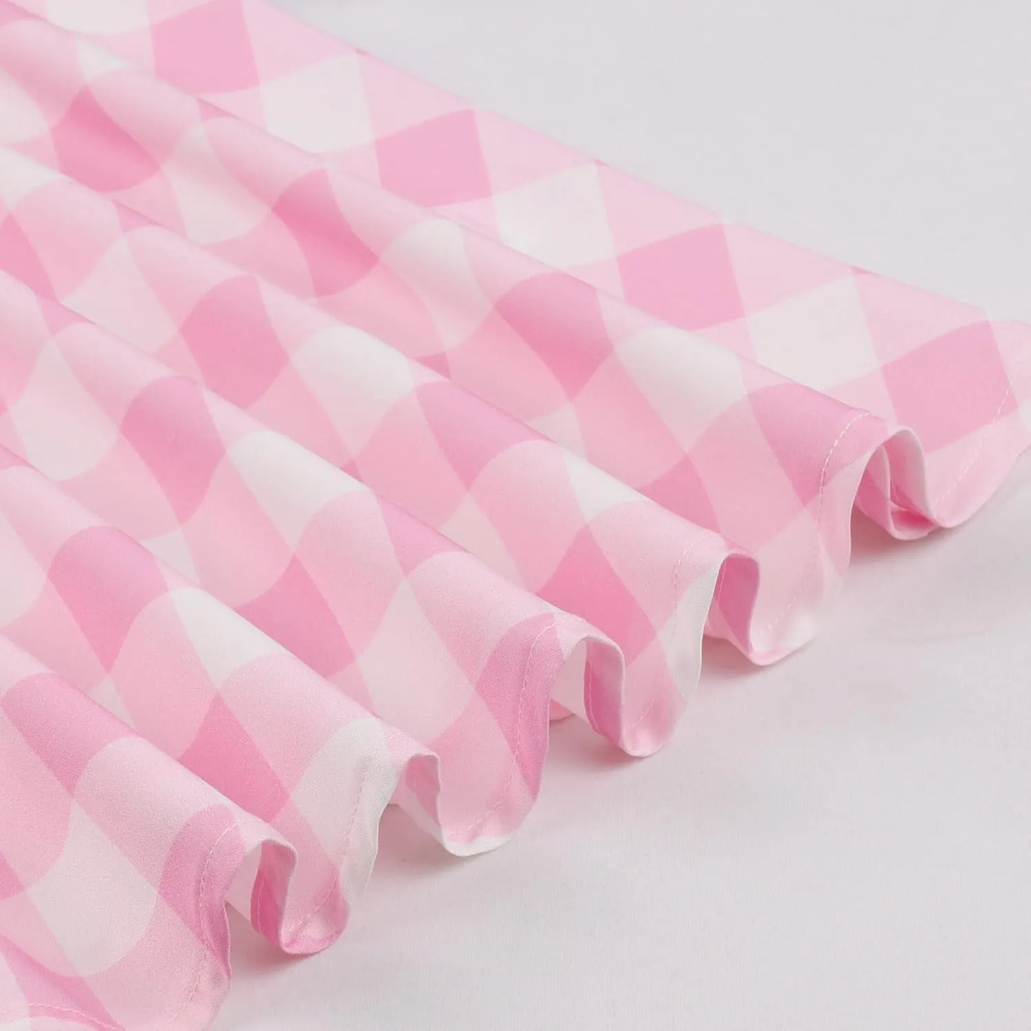 50s Pink Plaid Dresses for Women Vintage 1950s Pink Gingham Dress Spaghetti Straps Rockabilly Pinup Dresses Halloween Cosplay
