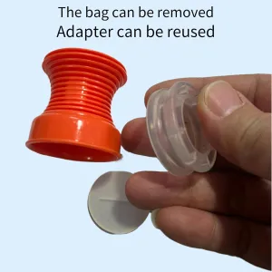 6 PCS Storage Bags with Supporting, Balloon Replacement Set for V0lcan001