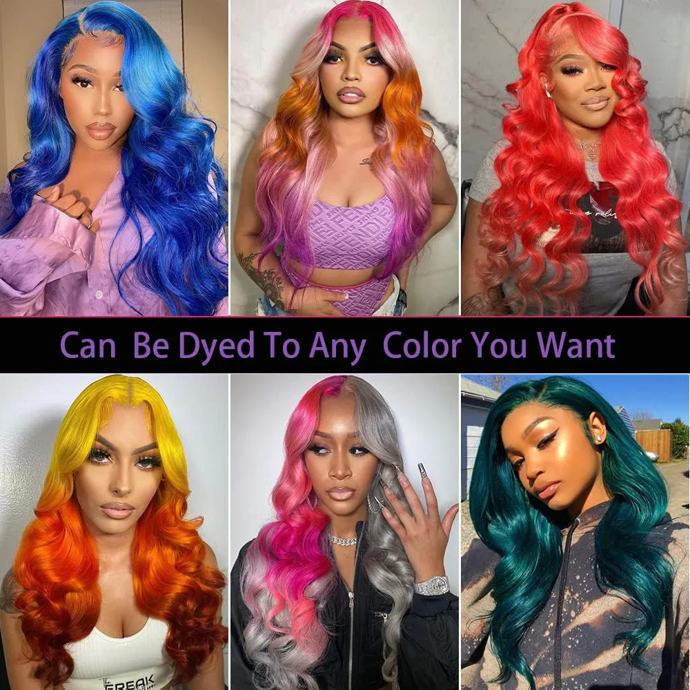 613 Lace Front Wig Human Hair 13x6 Blonde Wig Human Hair Straight 613 HD Lace Frontal Wig 180% Density Blonde Lace Front Wigs Human Hair Glueless Wigs Pre Plucked With Baby Hair (16Inch)
