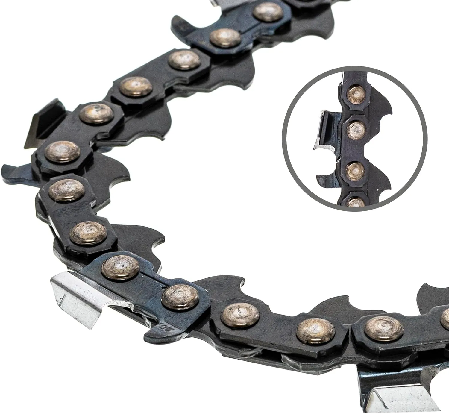 8TEN Full Chisel Chainsaw Chain 20 Inch .050 .325 81DL for Stihl MS for Stihl MS 261 270 280 291 360 361 (4 Pack)