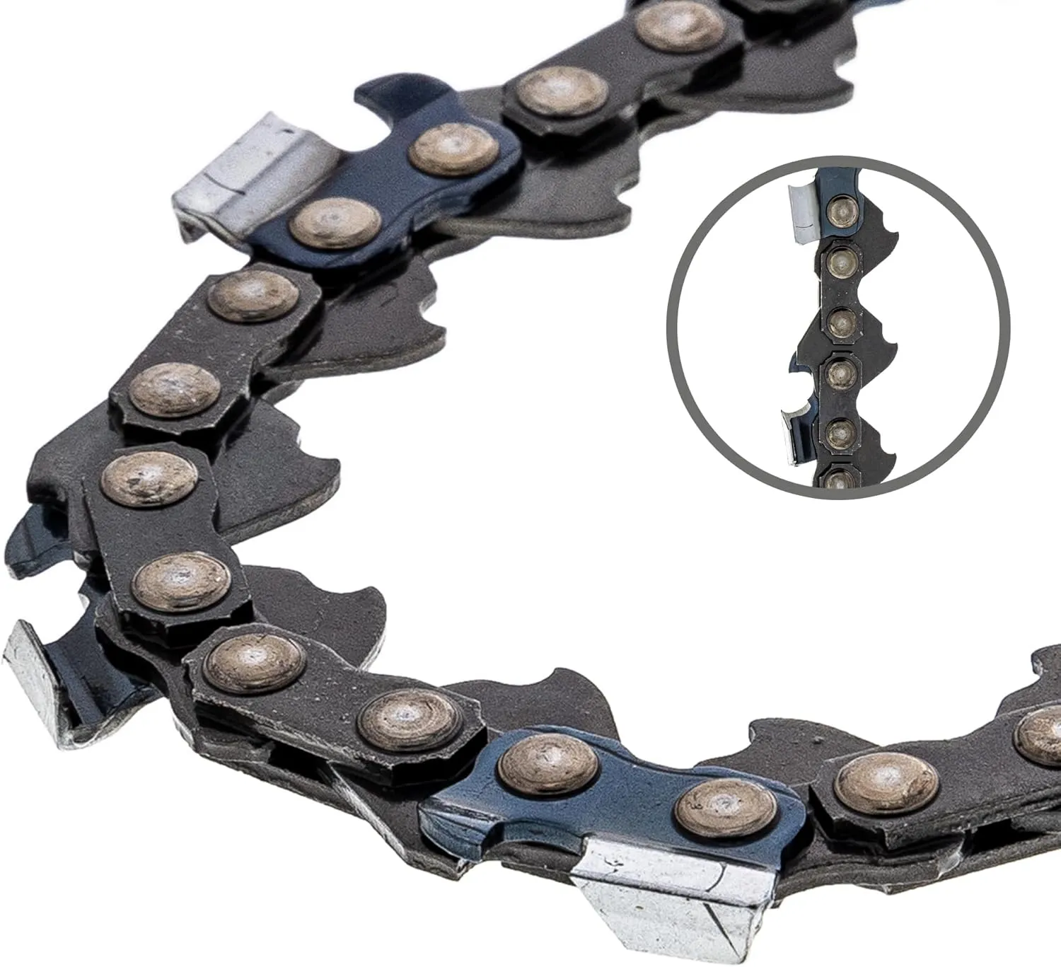 8TEN Micro Chisel Chainsaw Chain 15 Inch .050 .325 64DL for Husqvarna 50 55 455 Rancher Jonsered 325 Dolmar