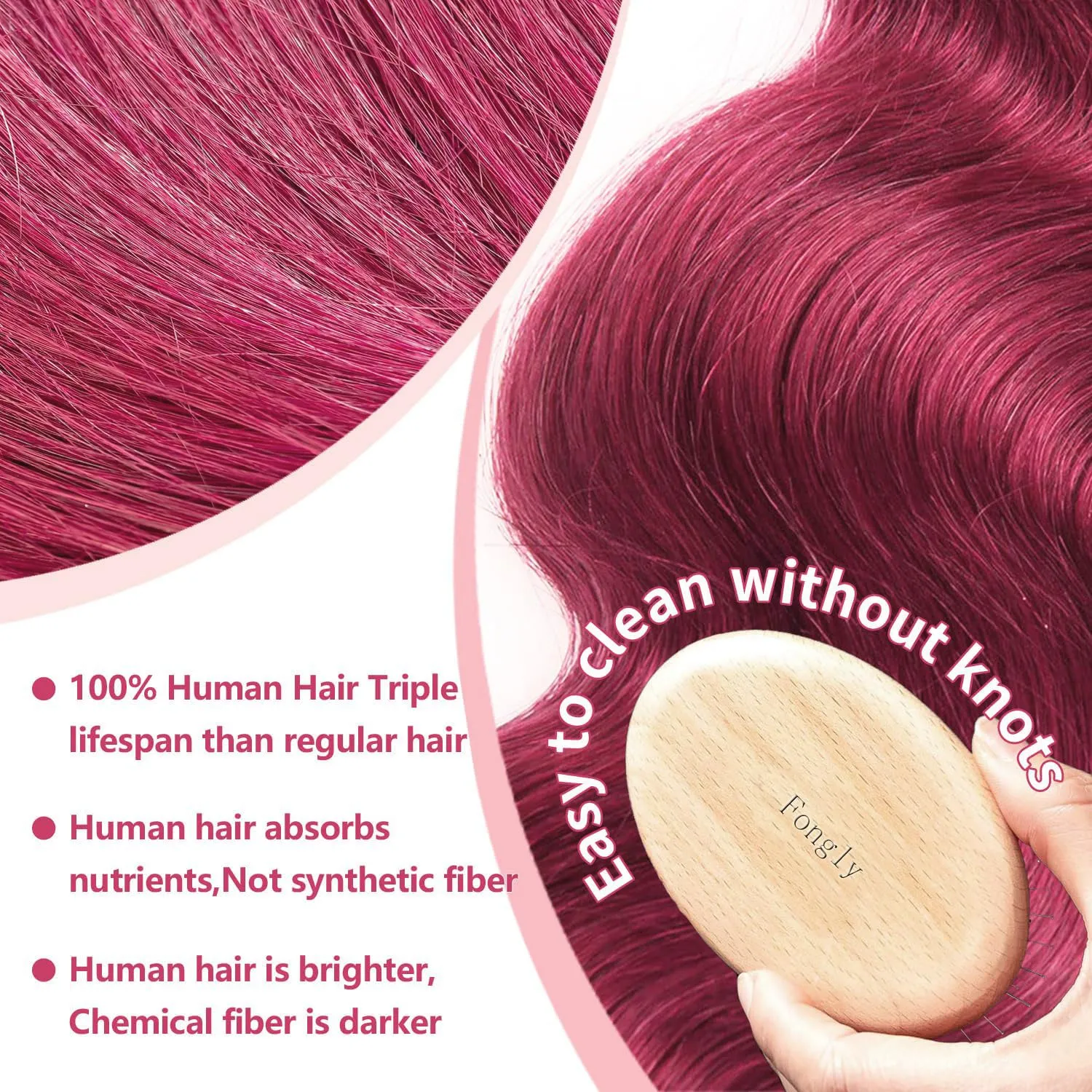99j Burgundy Lace Front Wigs Human Hair 200% Density 13x6 Lace Front Wigs Human Hair 28 inch13x6 Body Wave Lace Front Wigs Human Hair Red Hair Wigs for Women
