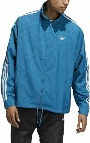 Adidas Men's Grid Wind Jacket, Active Teal/Berry Small
