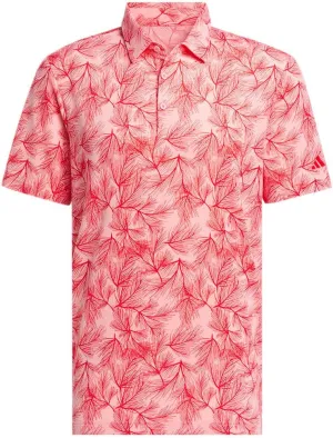 adidas Men's Ultimate365 Mesh Print Polo Shirt