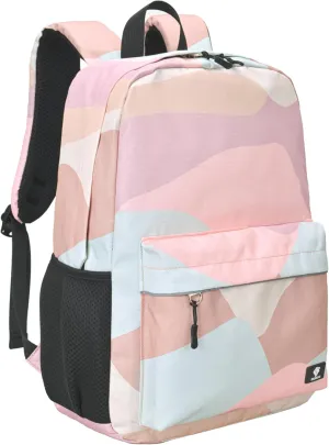 Aesthetic Kids' Backpack for Teen Girls, Bookbags for School or Travel with Padded Laptop Compartment, Pink Cloud…