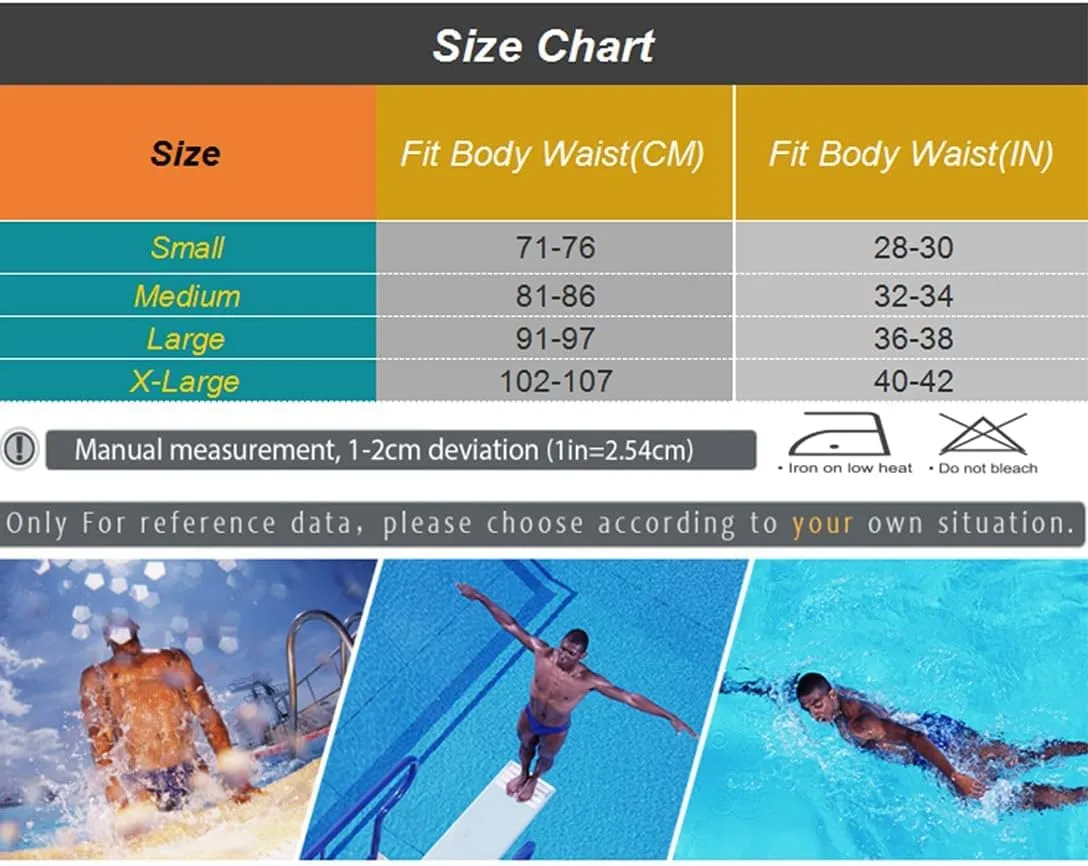AIMPACT Mens Vintage Swim Briefs Sexy Bikini Swimwear Quick Dry Retro Swimsuit with Drawstring
