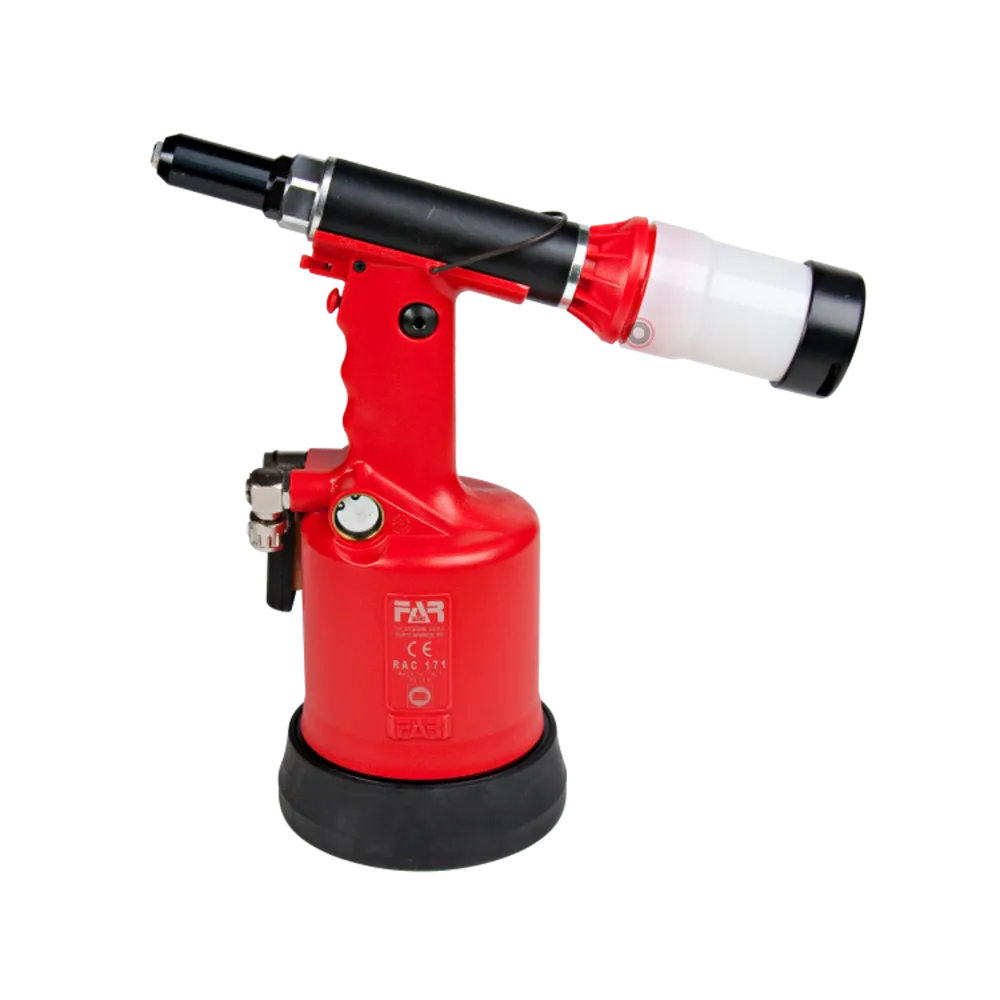 Air Rivet Gun for Structural Rivets & Standard Rivets up to 1/4 (6.4 mm) plus more - RAC171