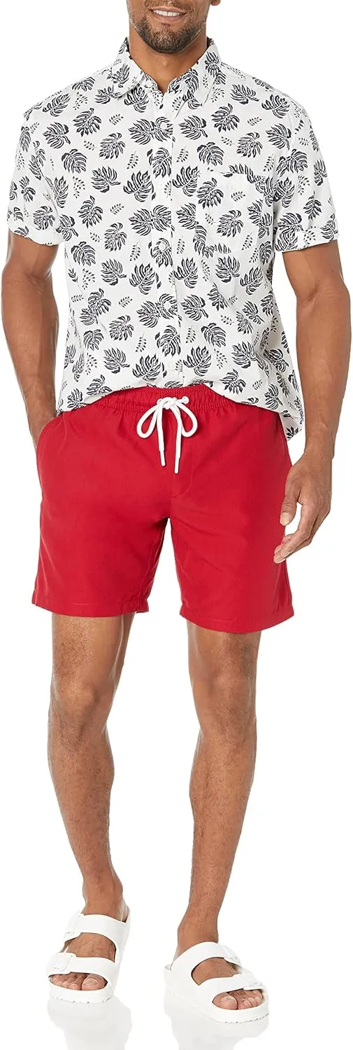 Amazon Essentials Men's 7" Quick-Dry Swim Trunk