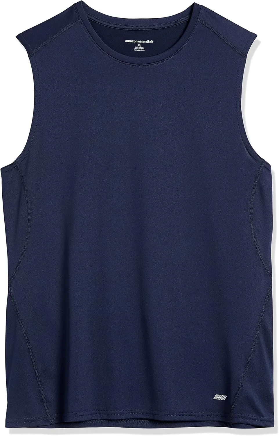 Amazon Essentials Men's Active Quick Dry Tech Stretch Lightweight Sleeveless Muscle Shirt