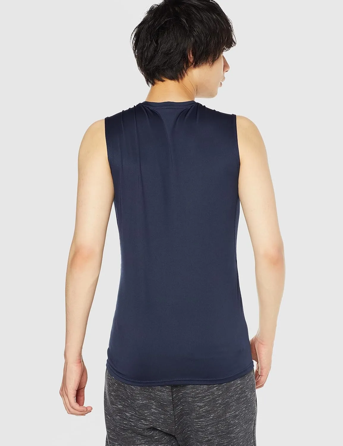 Amazon Essentials Men's Active Quick Dry Tech Stretch Lightweight Sleeveless Muscle Shirt