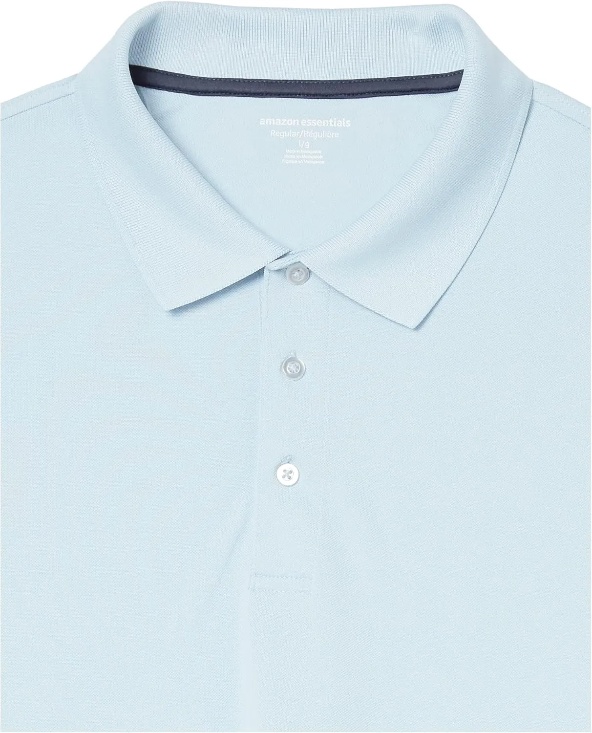 Amazon Essentials Men's Golf Polo Shirt, Quick Dry, Short Sleeve