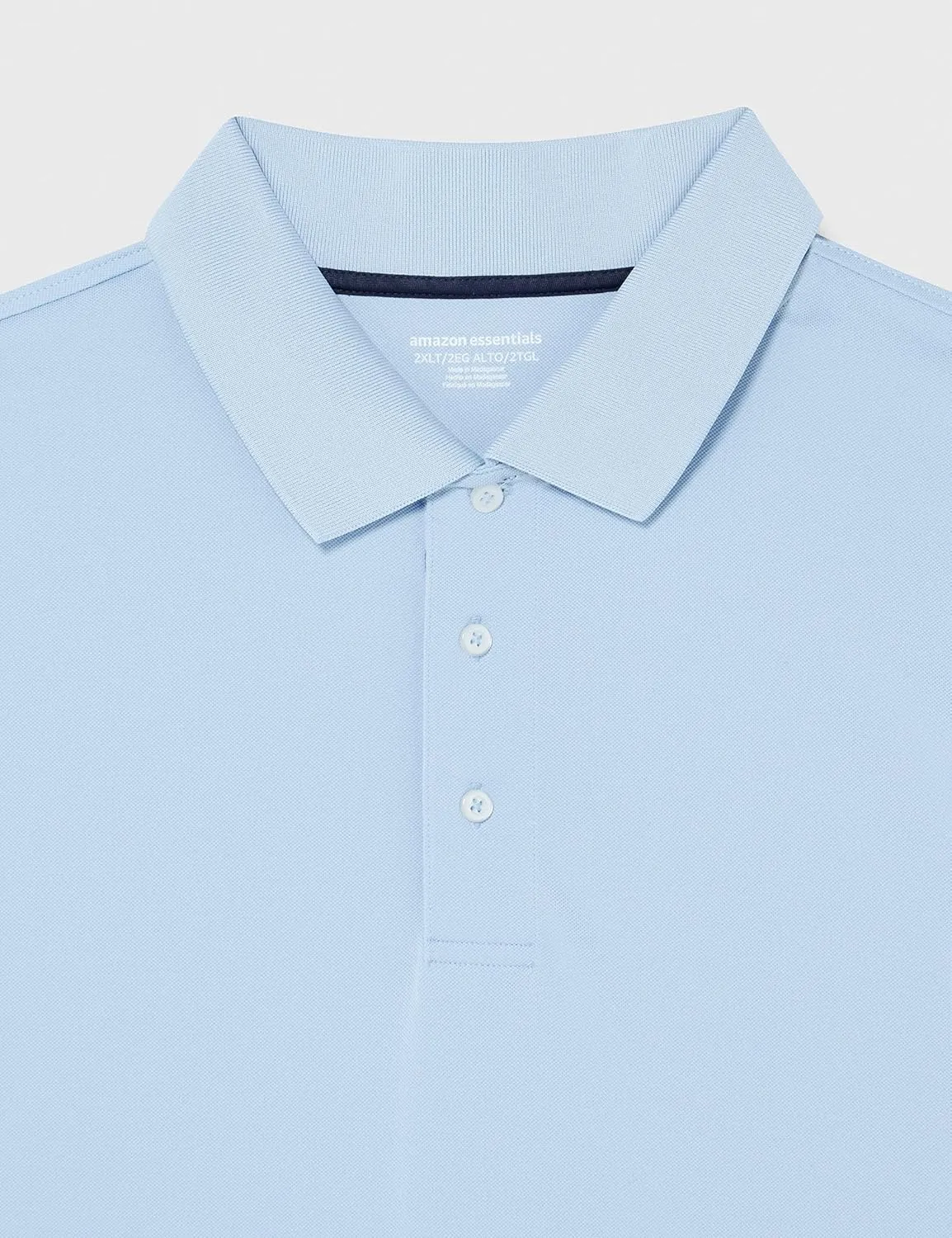 Amazon Essentials Men's Golf Polo Shirt, Quick Dry, Short Sleeve