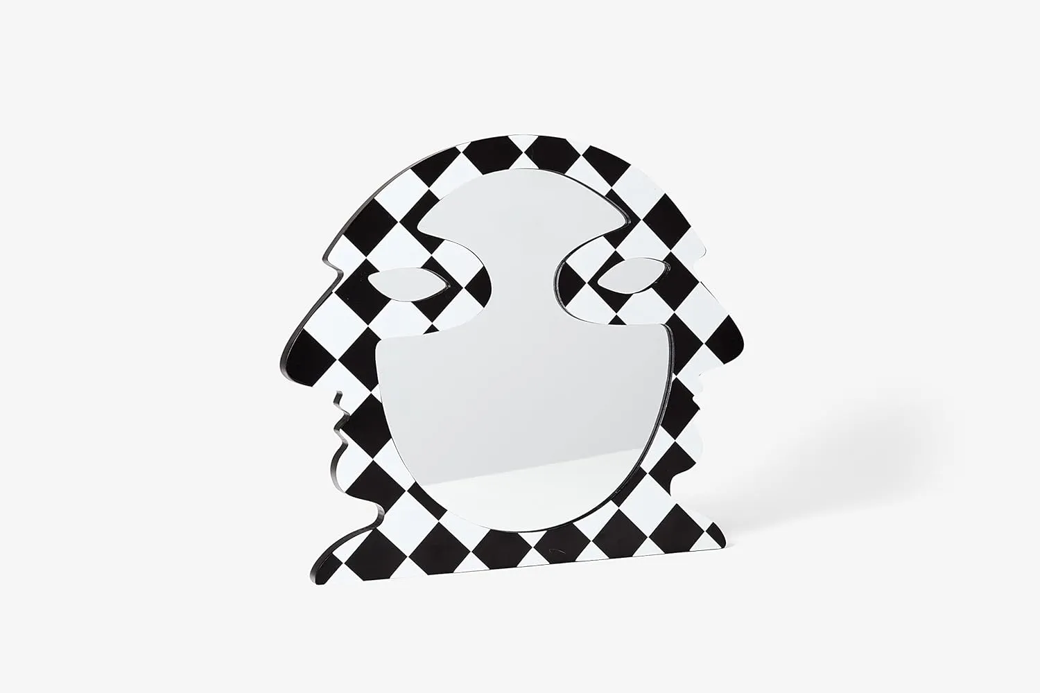 Areaware Profile Wall Mirror - Black/White
