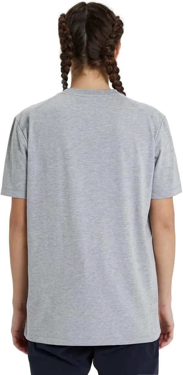 ARENA Team Unisex Panel Cotton T-Shirt Short Sleeve Crew Neck Regular Fit Workout Top Men's and Women's Active Tee