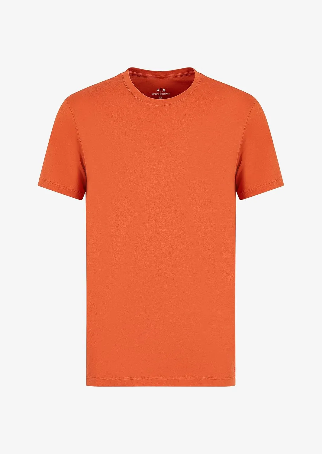 Armani Exchange Men's Solid Colored Basic Pima Crew Neck Tee