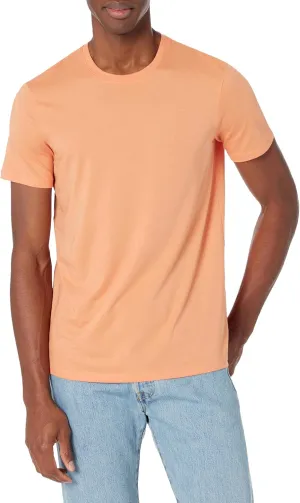 Armani Exchange Men's Solid Colored Basic Pima Crew Neck Tee
