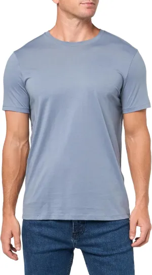 Armani Exchange Men's Solid Colored Basic Pima Crew Neck Tee