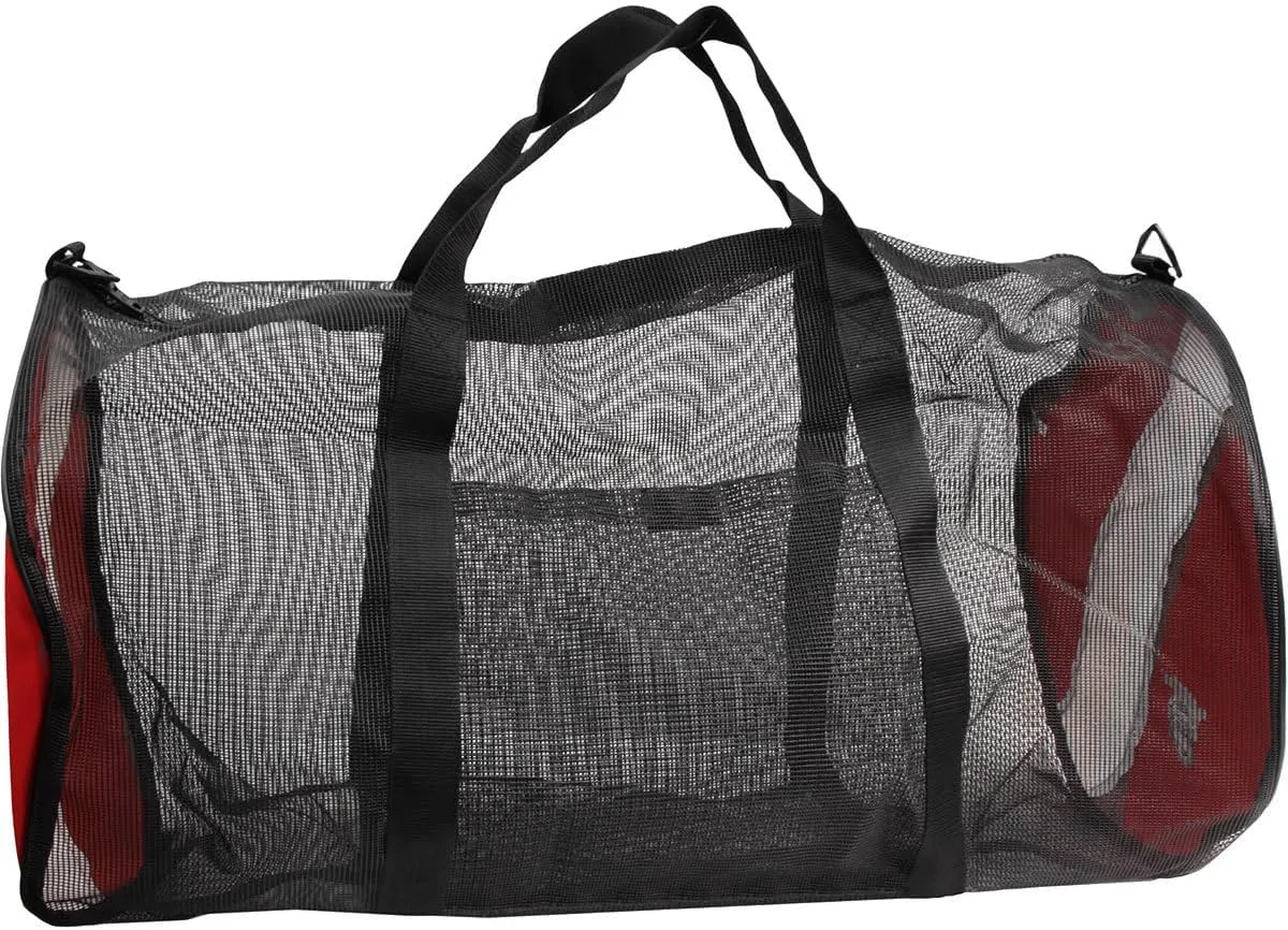 Armor Dive Flag Mesh Duffel Mesh Bag, 29