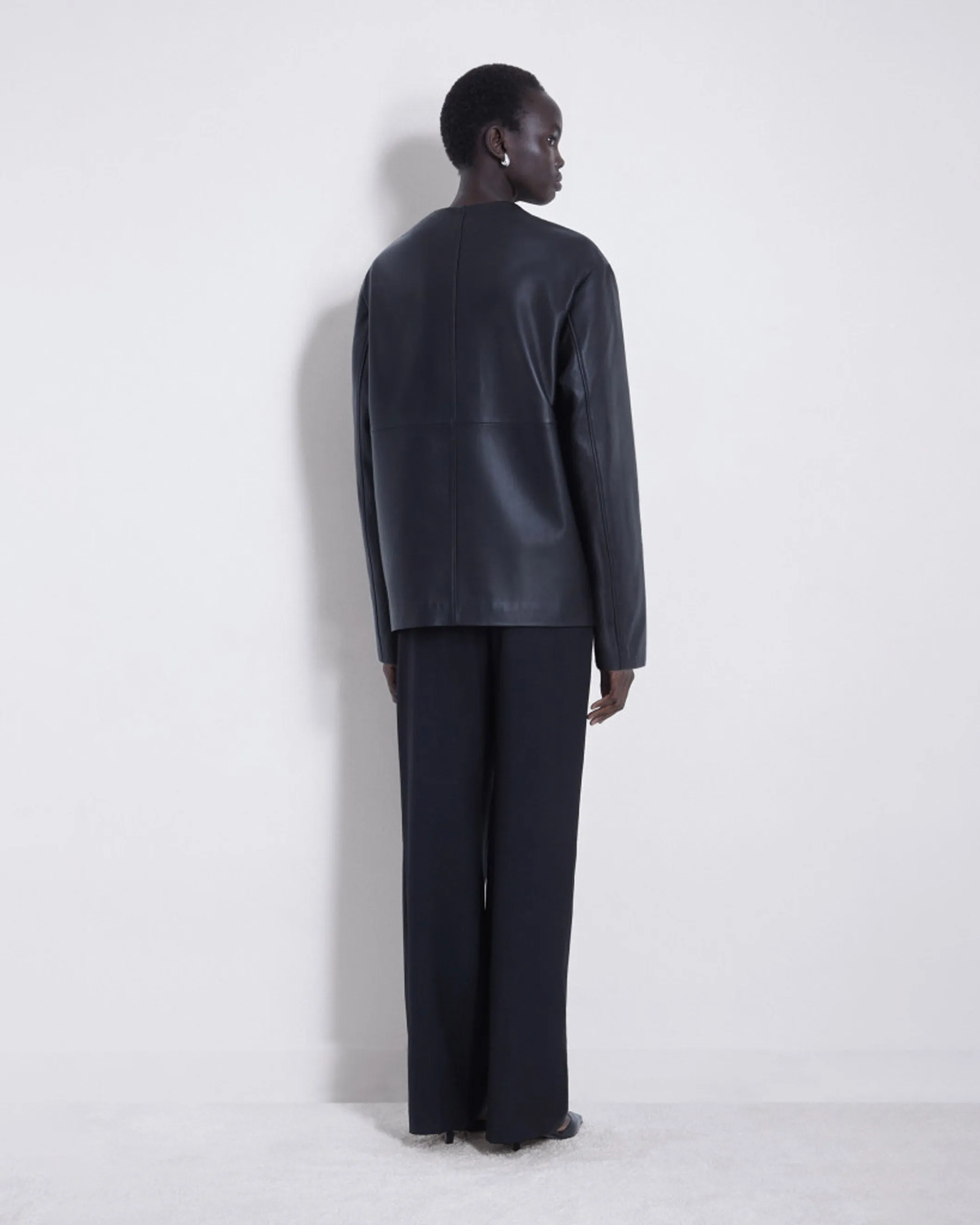 Atalia Leather Coat