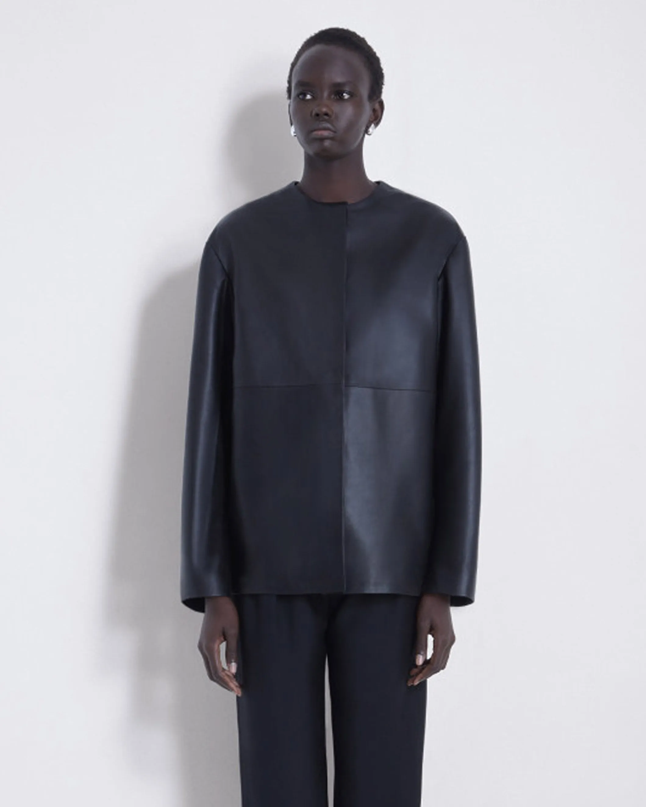 Atalia Leather Coat