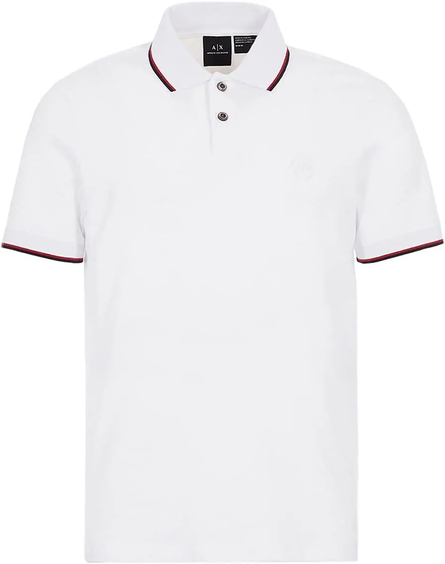A|X Armani Exchange Men's Short Sleeve Jersey Knit Polo