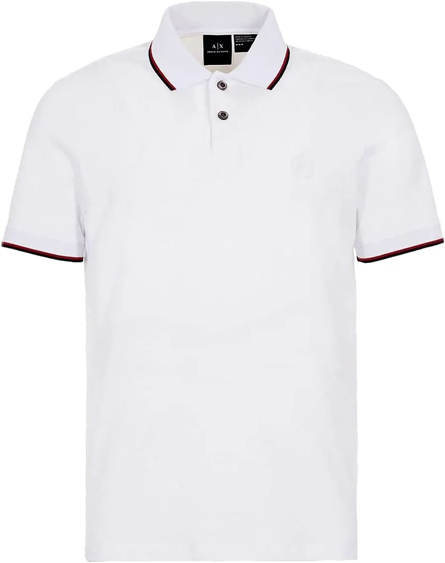 A|X Armani Exchange Men's Short Sleeve Jersey Knit Polo