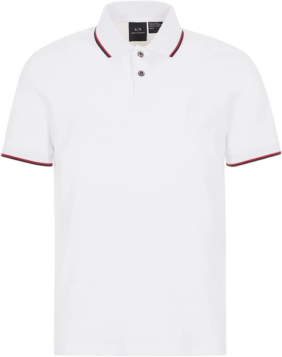 A|X Armani Exchange Men's Short Sleeve Jersey Knit Polo