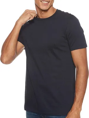 AX Armani Exchange Men's Solid Colored Basic Pima Crew Neck