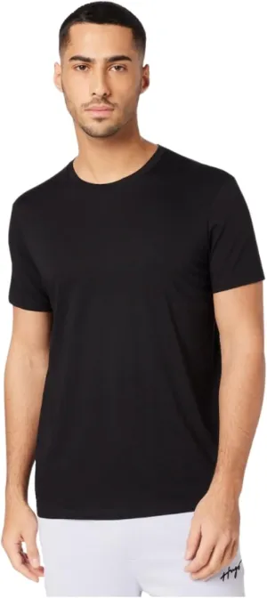 AX Armani Exchange Men's Solid Colored Basic Pima Crew Neck