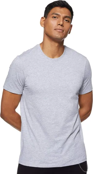 AX Armani Exchange Men's Solid Colored Basic Pima Crew Neck