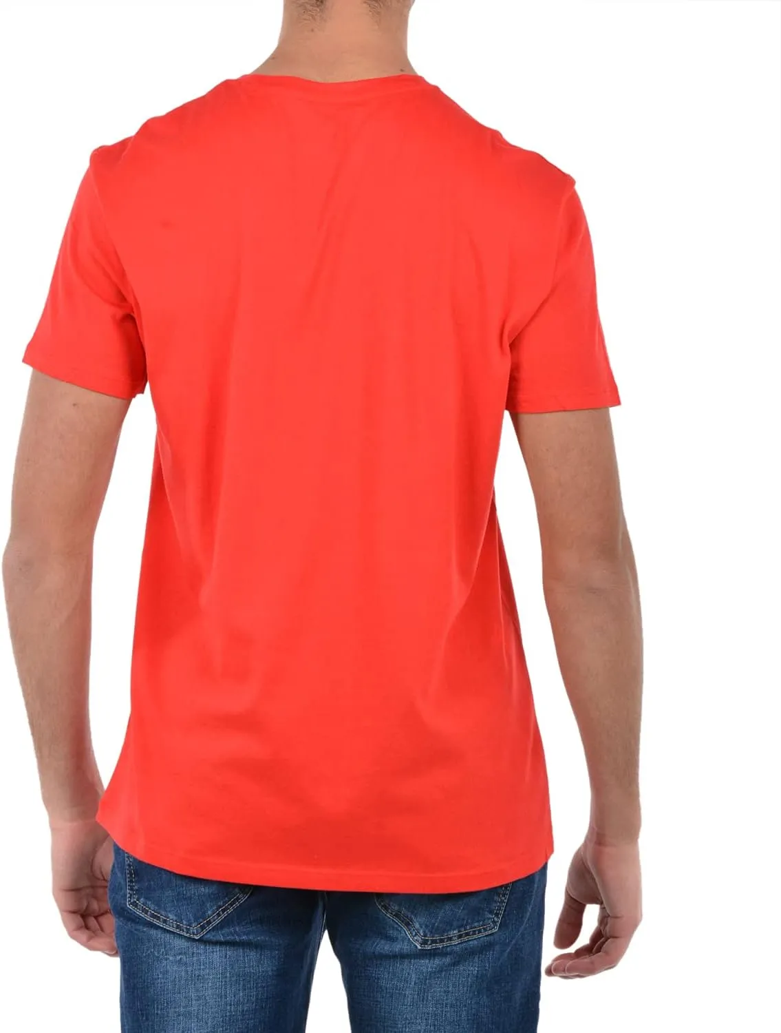 AX Armani Exchange Men's Solid Colored Basic Pima Crew Neck