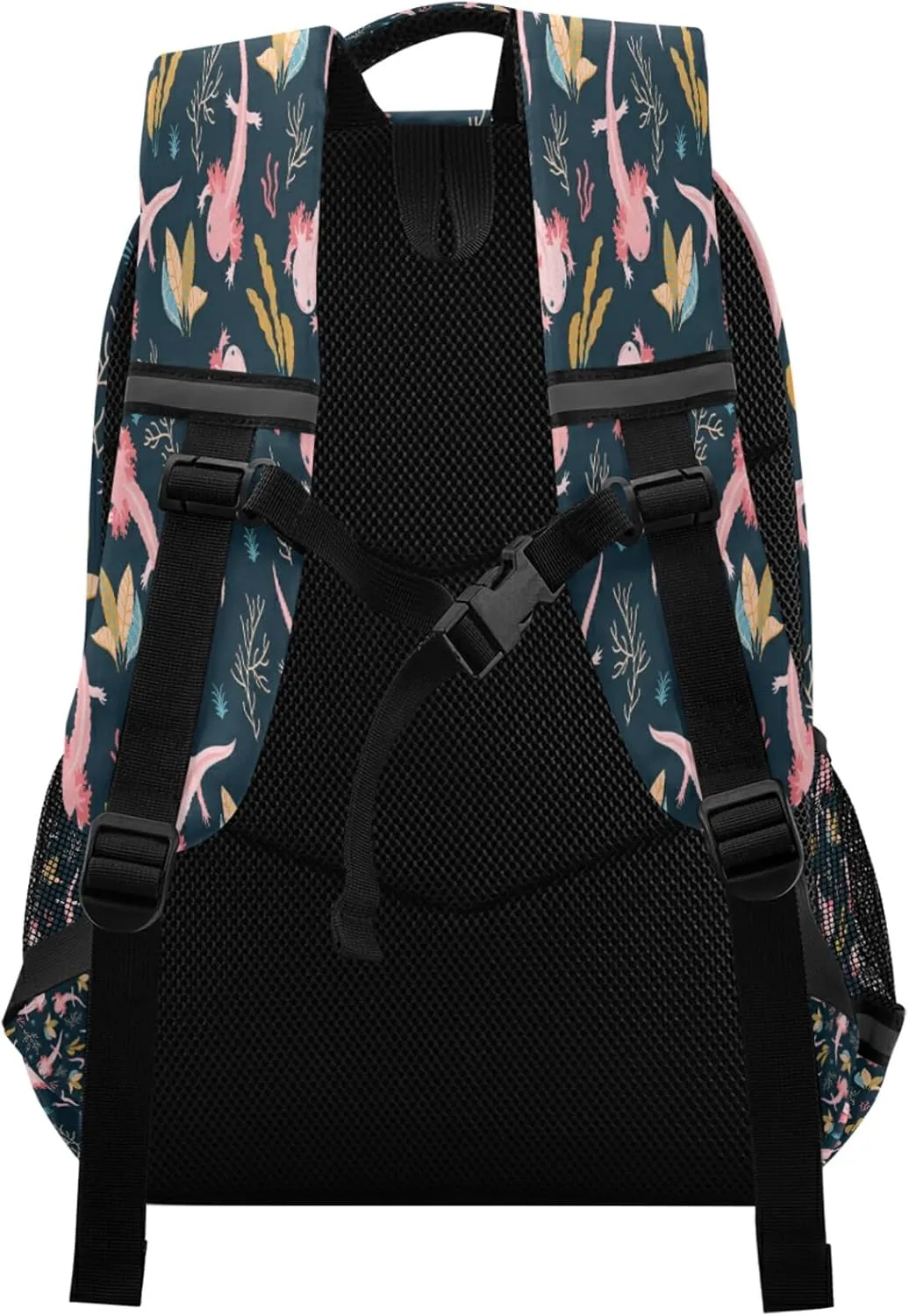 Axolotl Backpack for Girls Kids Boys School Bookbags,Student Laptop Backpack Carrying Bag Casual Lightweight Travel Sports Day Packs