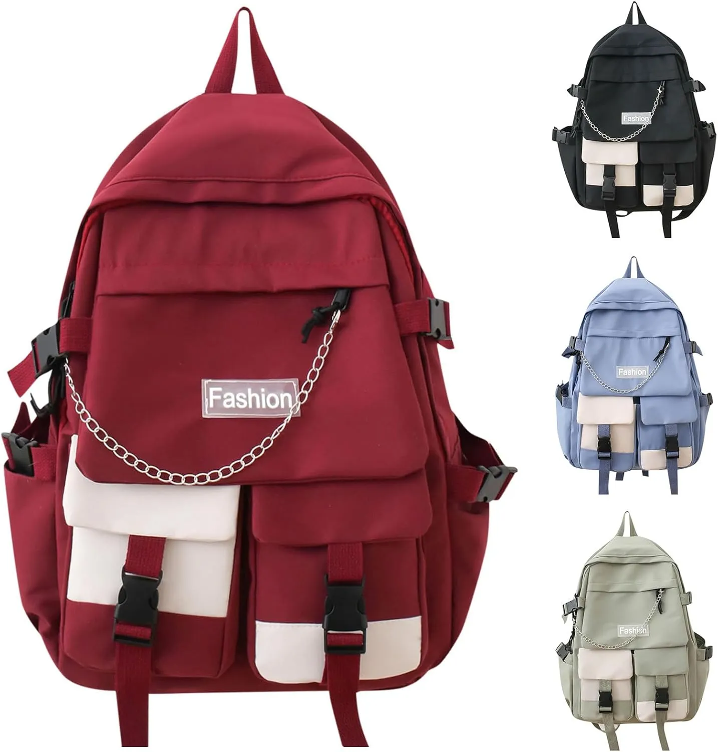 Backpack Purse for Women Medium Size Casual Messenger Crossbody Bags Versatile Bags Womens Purses and Handbags(Green)