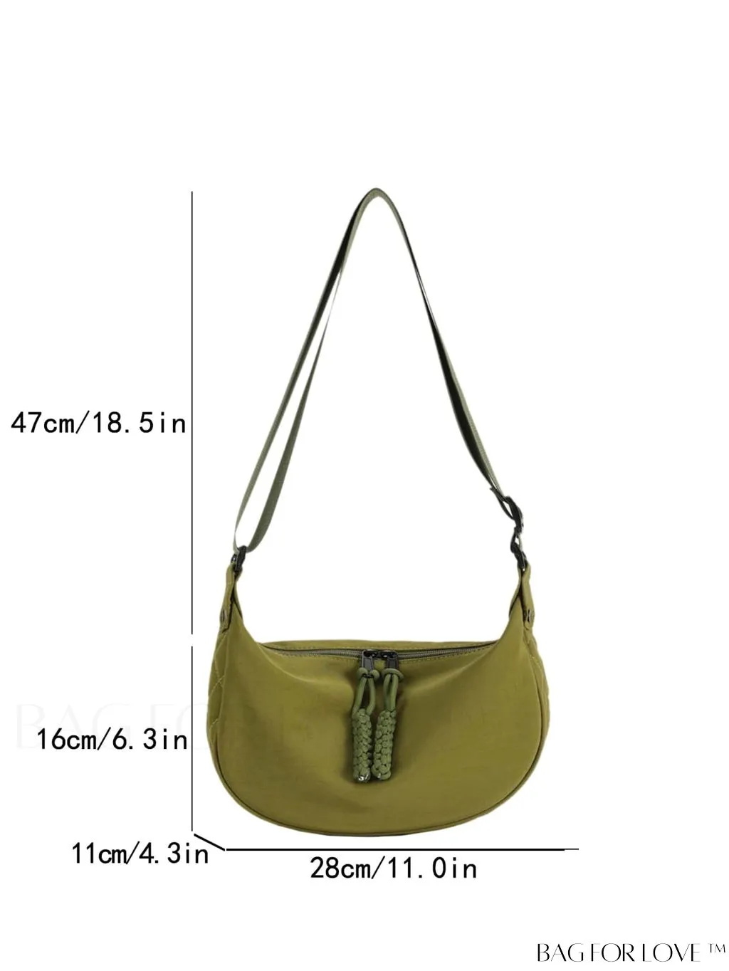 BagForLove - Stylish & Functional Shoulder Crossbody Bag: Perfect for Fashion-forward Individuals
